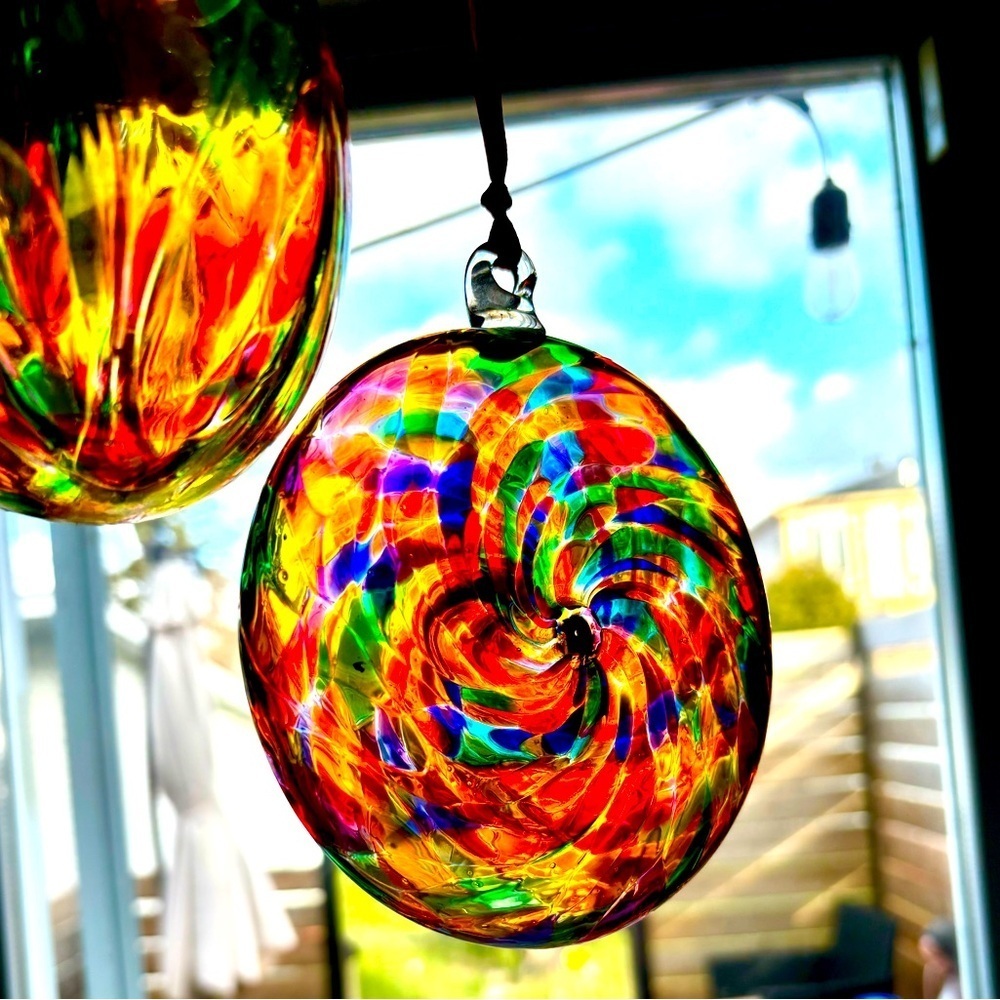 Tree of Life Glass Ornaments